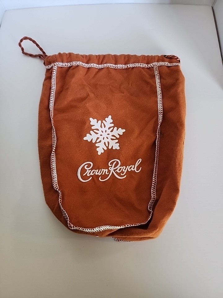 Crown Royal Salted Caramel Snowflake Limited Edition Bag 750ml Burnt Orange