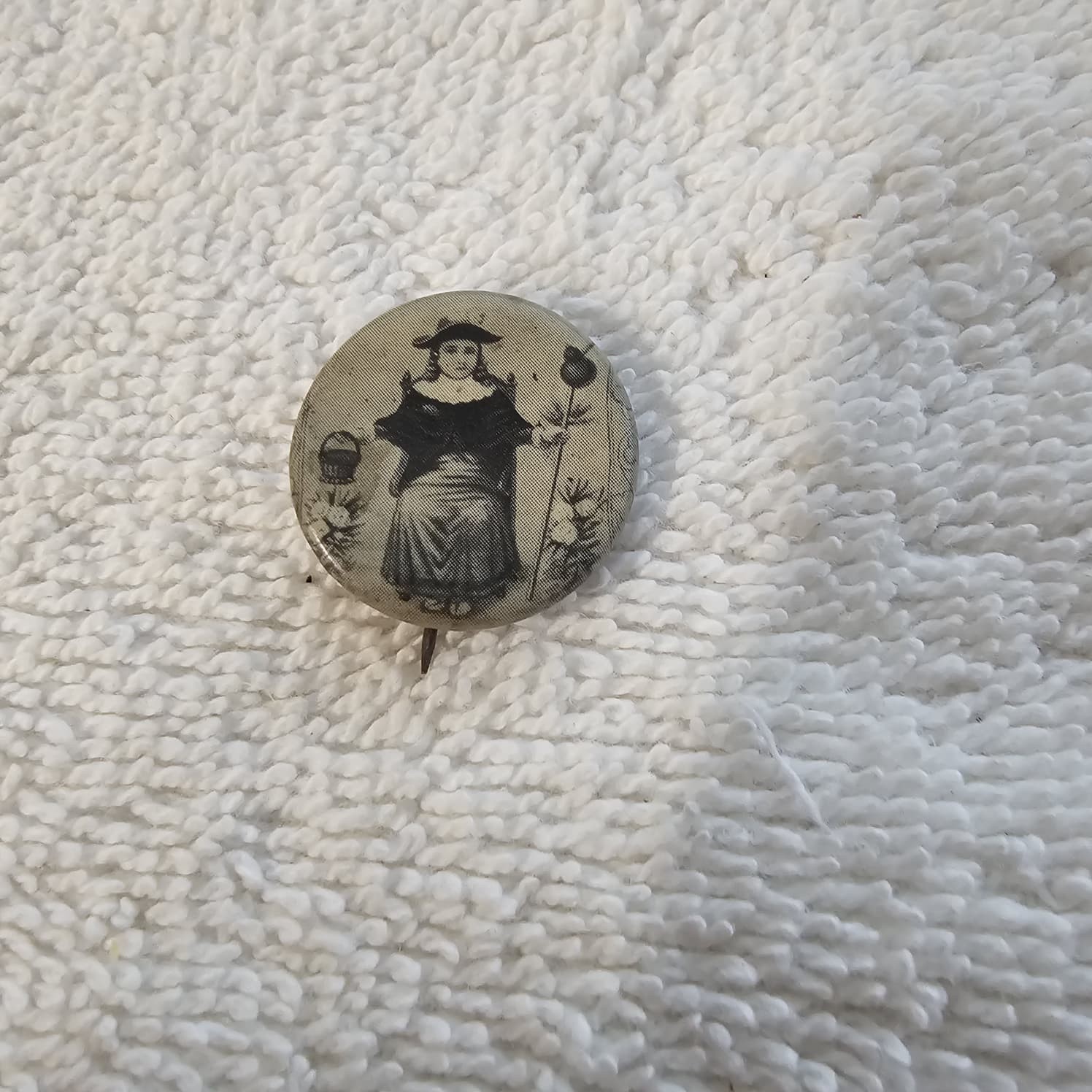 VERY RARE 1900-1910 Spanish Bookstore Vintage Pinback Button 1.0\