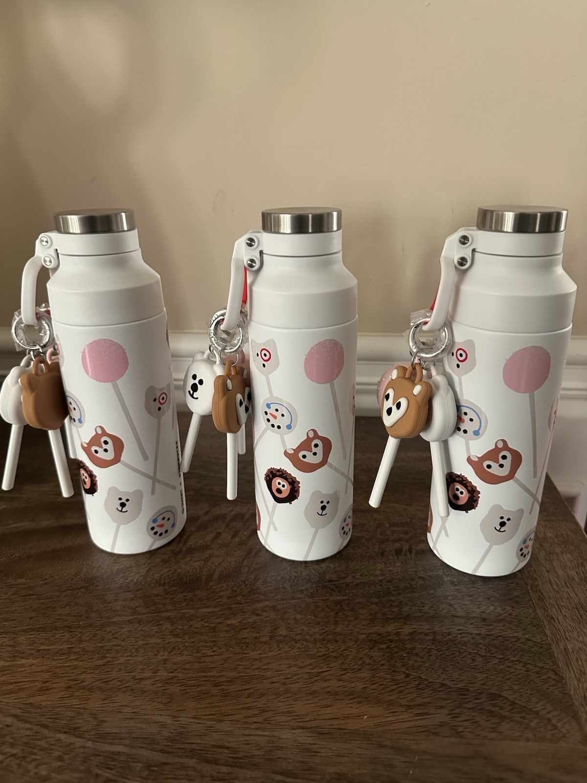 Target x Starbucks Cake Pop Charms Collection  Water Bottle tumbler