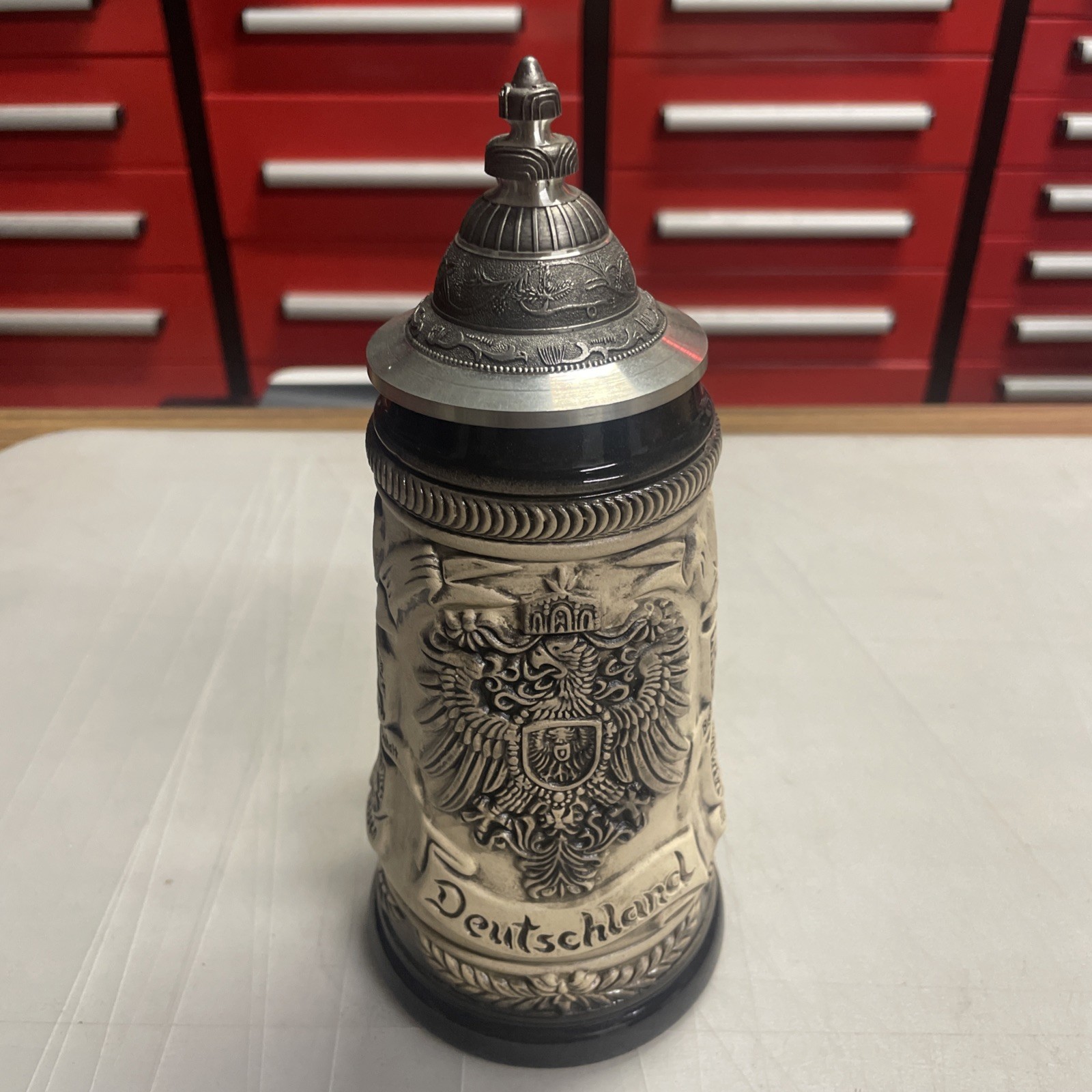 Vintage Bundeswappen Seidel .55L Made in Germany Zoller Beer Stein Vintage Bundeswappen Seidel .55L Made in Germany Zoller Beer Stein
