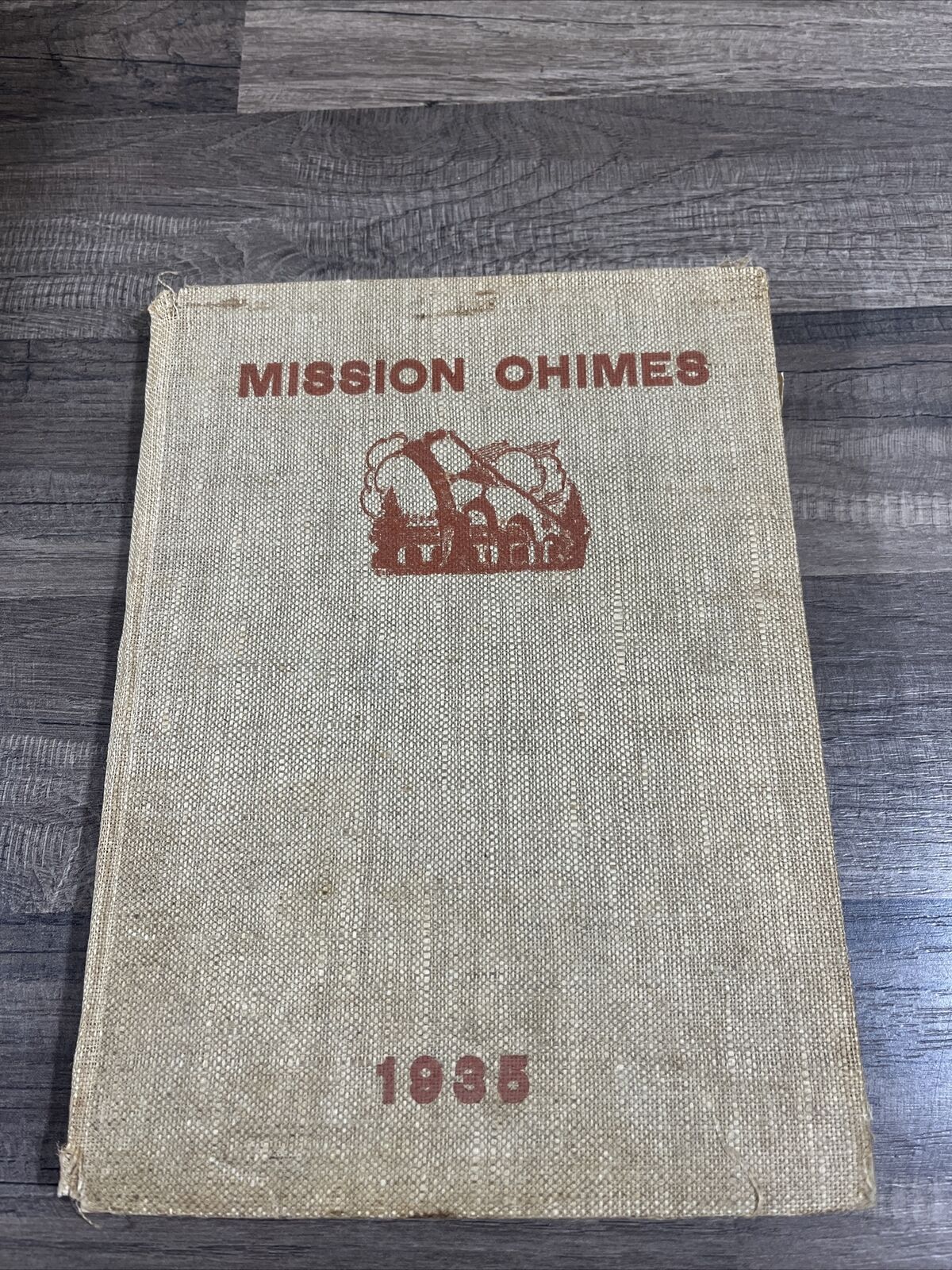 1935 Mission San Juan Capistrano High School Yearbook Mission Chimes
