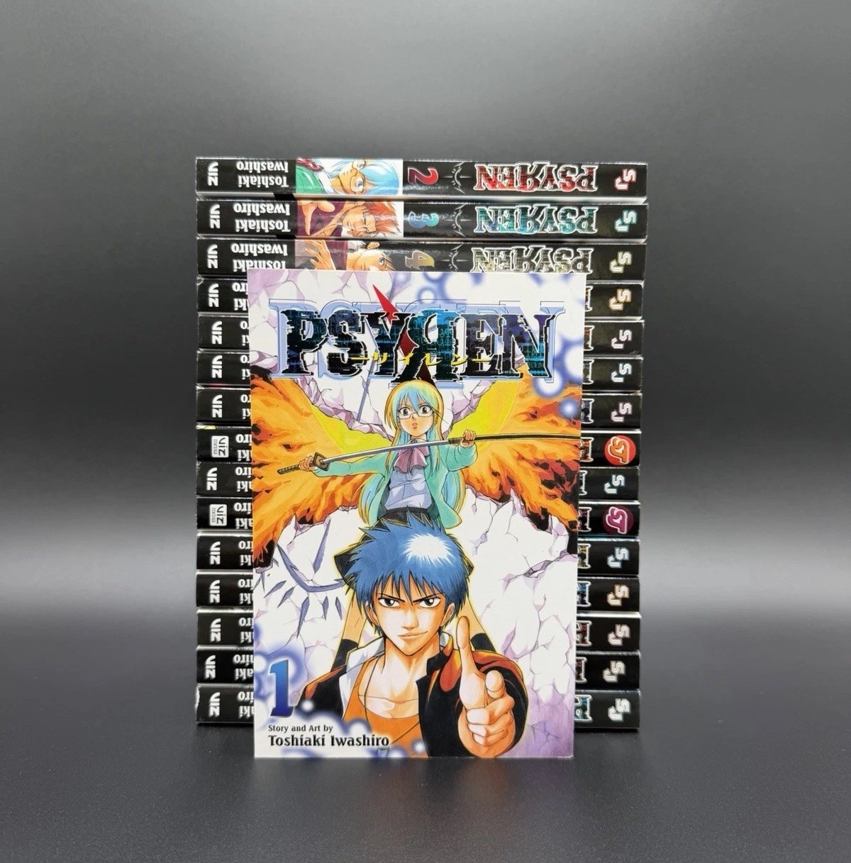Psyren Manga Complete Set Brand New 1-16 English Viz Media Authentic 