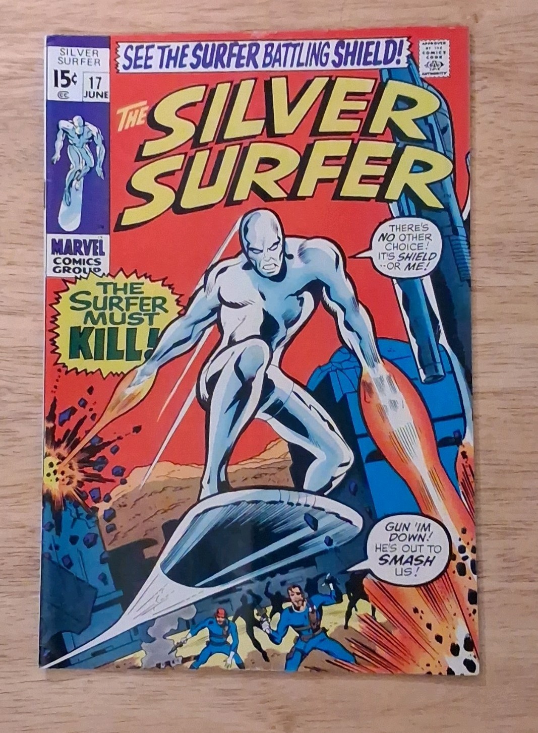 The Silver Surfer #17 Marvel Comics 1970