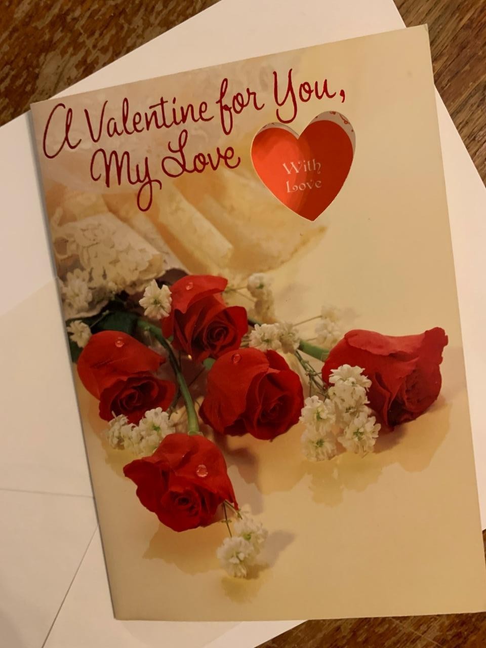 Unused Valentine Love Everything I Always Wanted Greeting Card Marian Heath Vtg