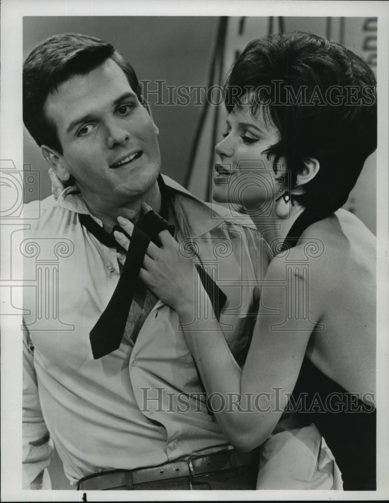 1967 Press Photo Lee Remick and Jerry Lanning \