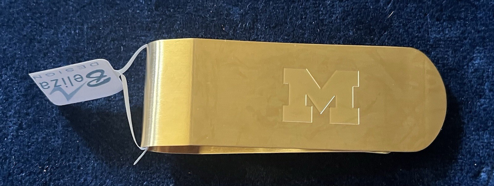 10 University of Michigan College Wolverines Money Clips Student Football 10 University of Michigan College Wolverines Money Clips Student Football
