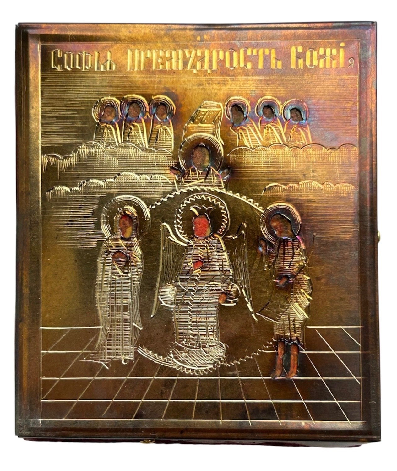 Icon of Sophia, the Wisdom of God (Silver)