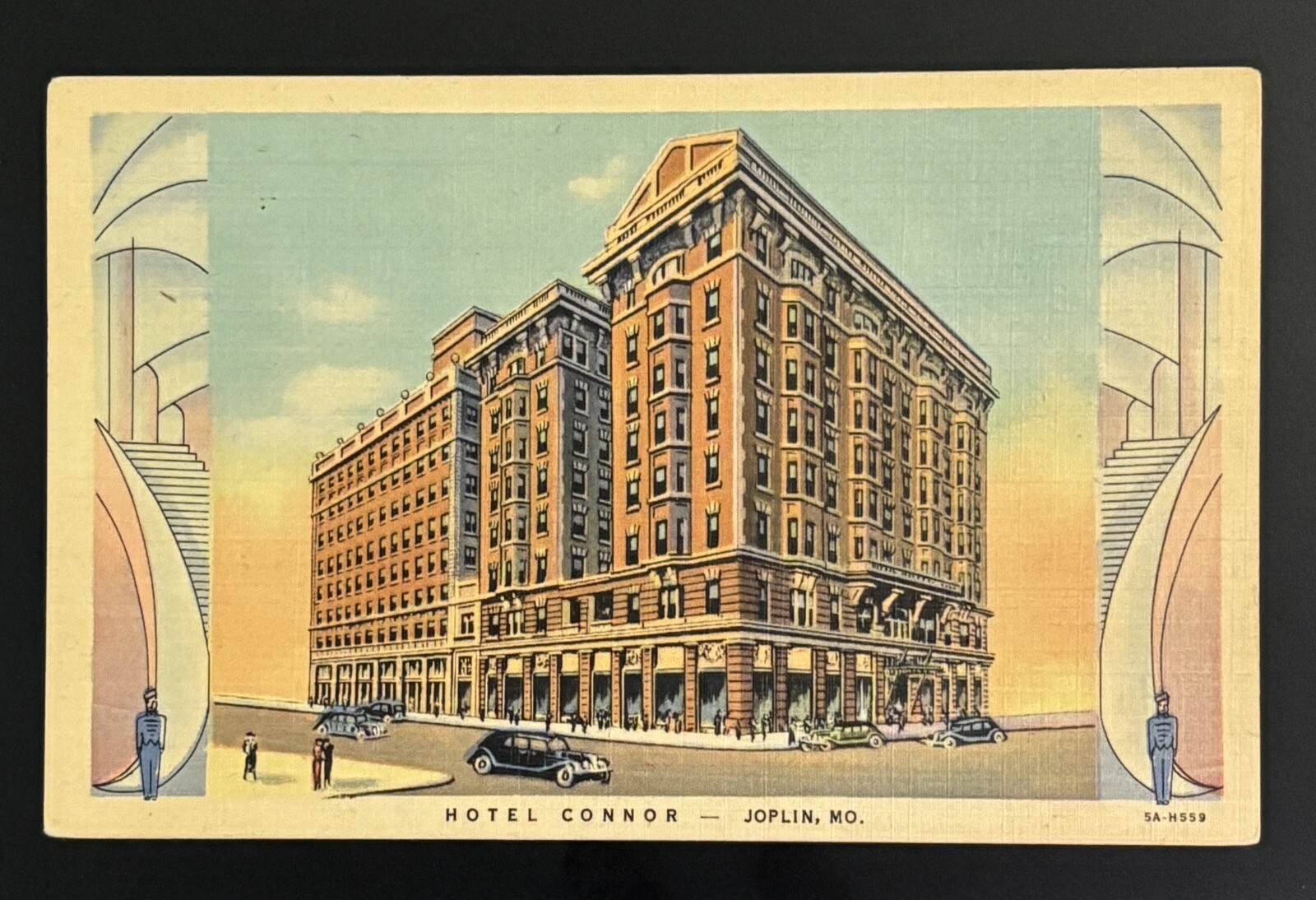 Hotel Conner Joplin Missouri Vintage Unposted Post Card - Beautiful Crispy Color