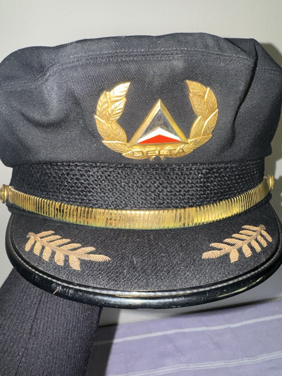 Vintage 80\'s Delta Cap Retired 