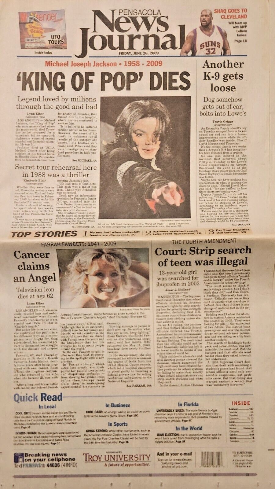 26 June 09 Edition of the \