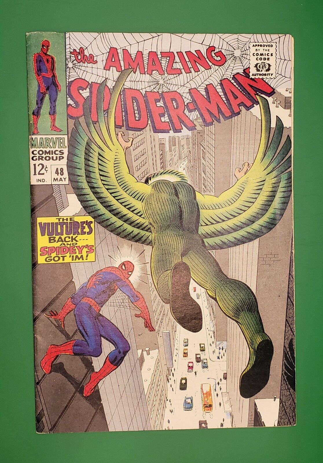 Amazing Spider-Man #48 🔑 1st App Blackie Drago as Vulture Marvel 1967 VF-/VF