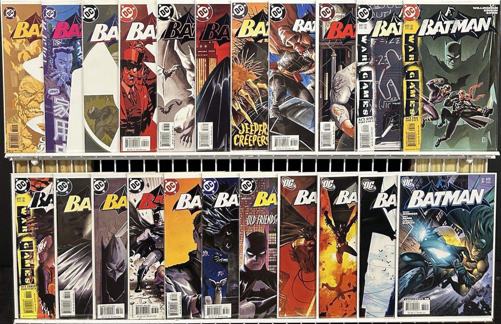 Batman VF Lot of 22 #620 621 623-624 626-634 636-640 645 646 648 672 Red Hood DC