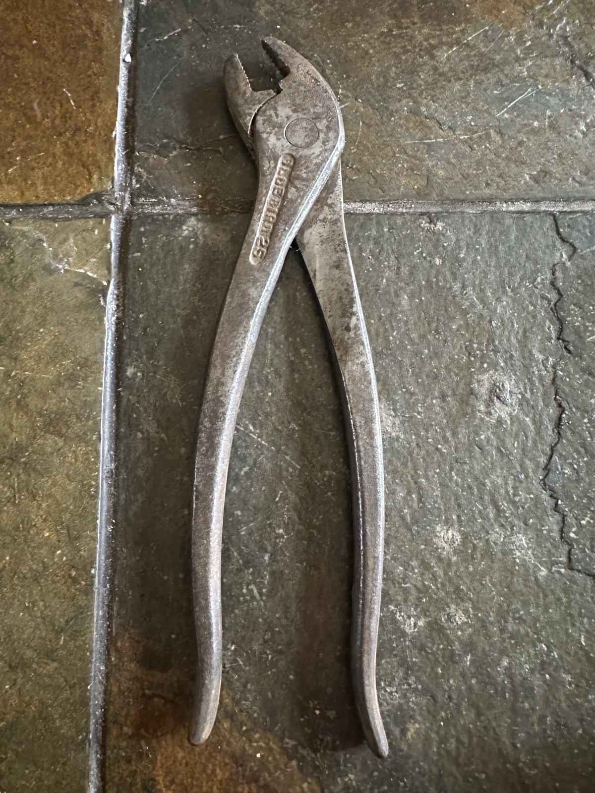 Vintage Blue Bird No. 25 Battery Terminal Pliers 8” Forged USA