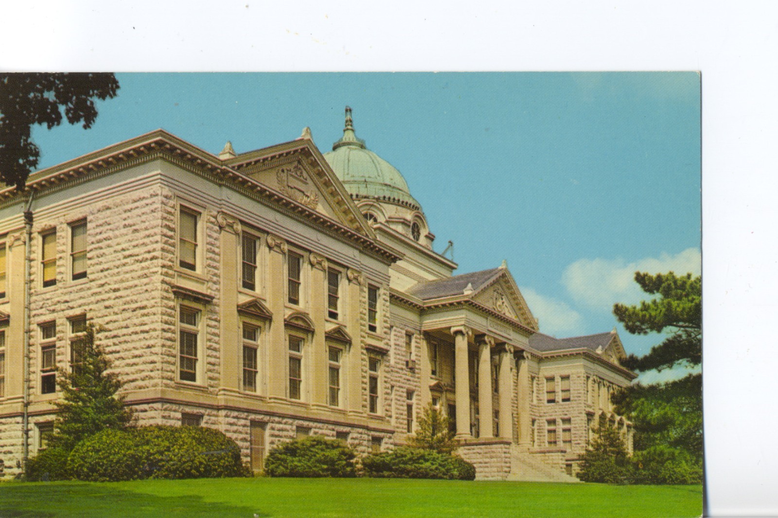 Academic Hall, Southeast Mo. College, Cape Girardeau, Mo. Missouri Postcard