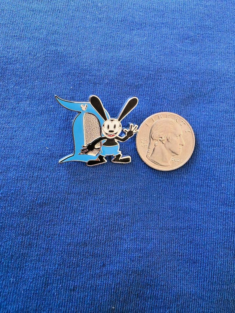 Oswald - Disneyland D Characters - Hidden Mickey Disney PIN 2025 - Wave A