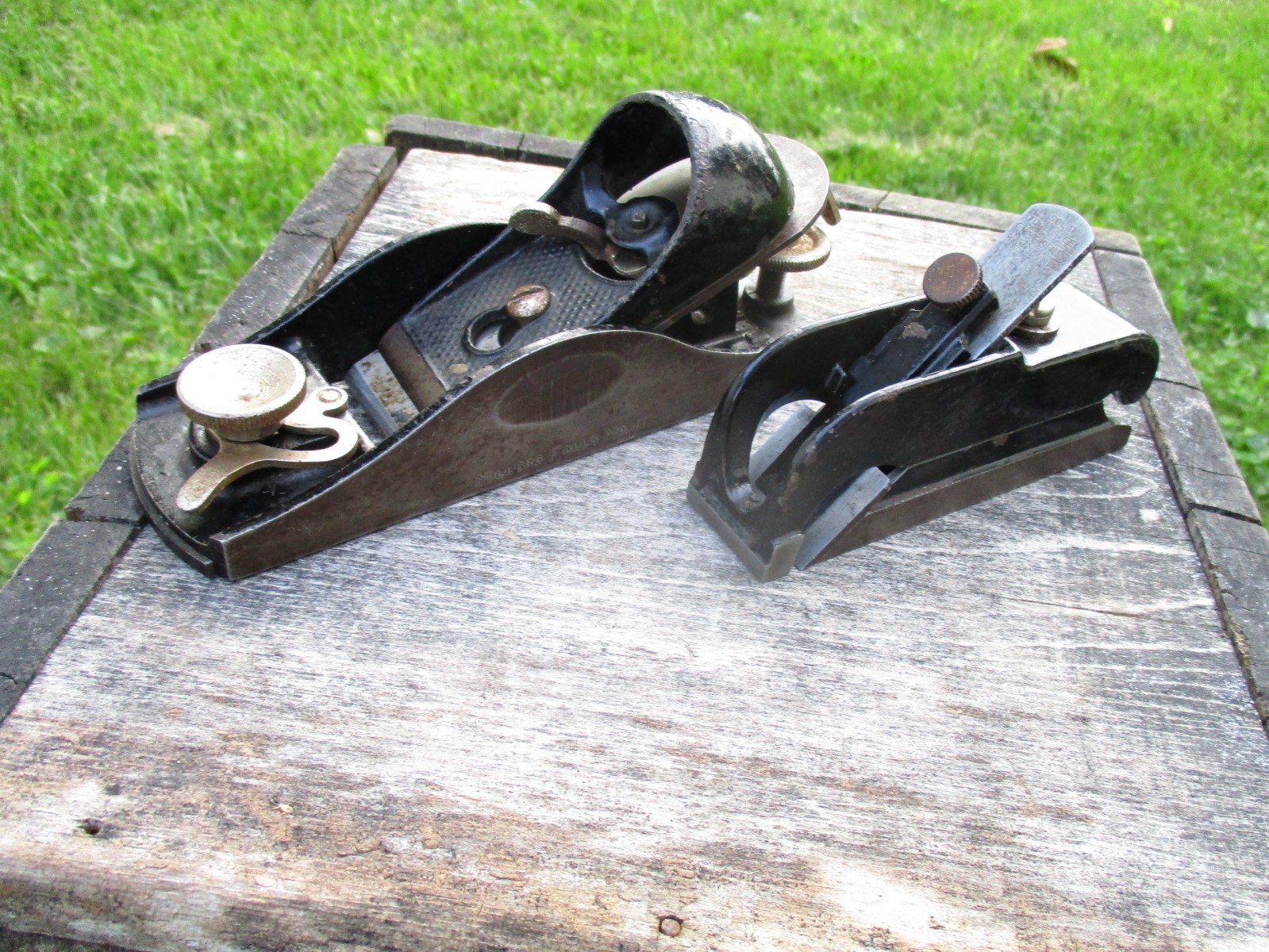 Vintage Millers Falls Plane Lot No 16 Block Plane Adjustable Throat Bullnose