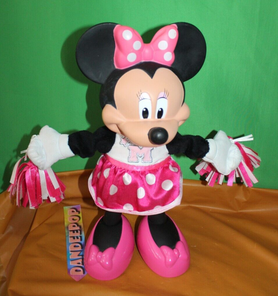 Minnie Mouse Talking cheerleader Toy Fisher Price 2012 Mattel