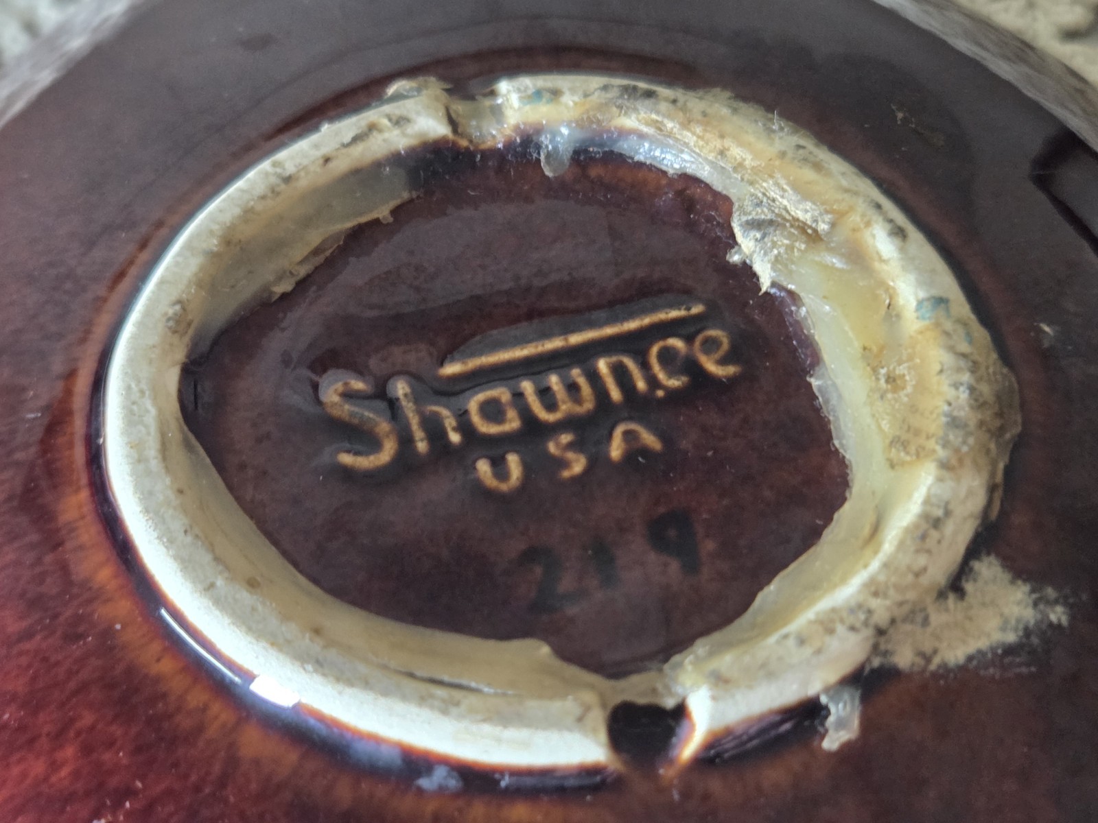 Ashtray Vtg Shawnee Pottery Speckled Glaze Ashtray Handcrafted Decor For Stylish