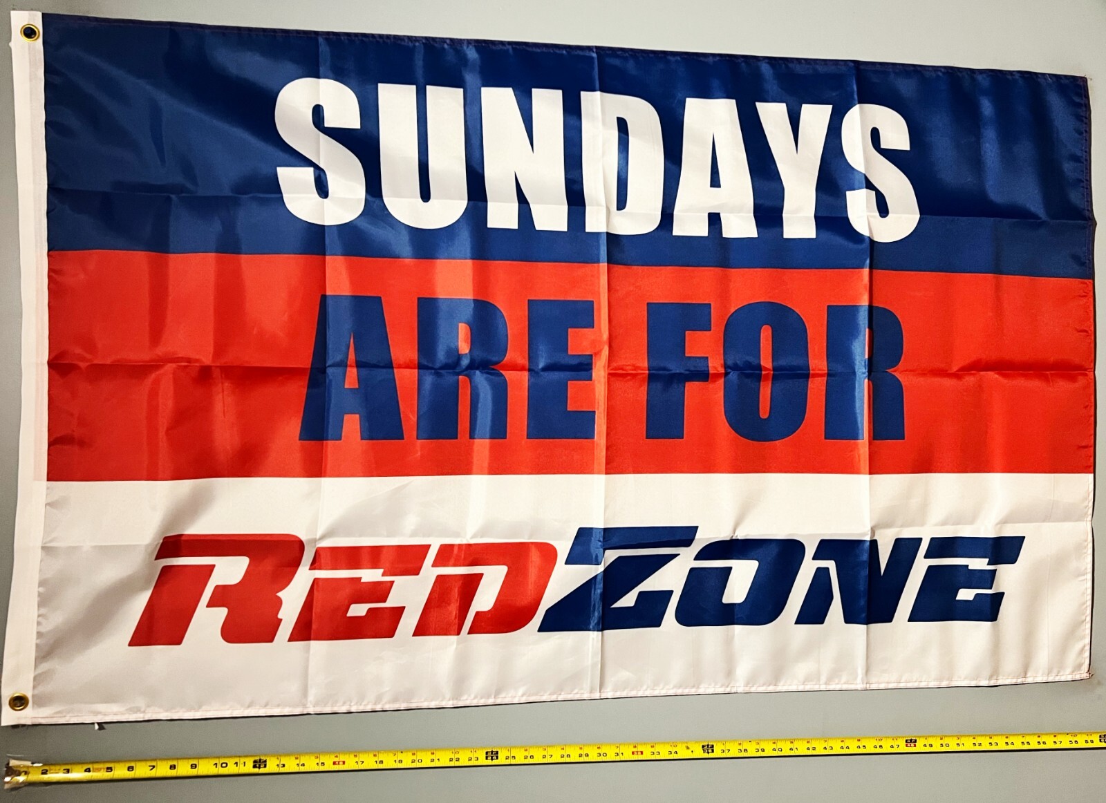 FOOTBALL FLAG FREE USA SHIP NFL Redzone Dorm College Beer Man Cave USA Sign 3x5\'