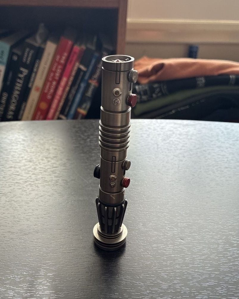 2004 Master Replicas Star Wars Episode I Darth Maul Lightsaber Scaled Replica