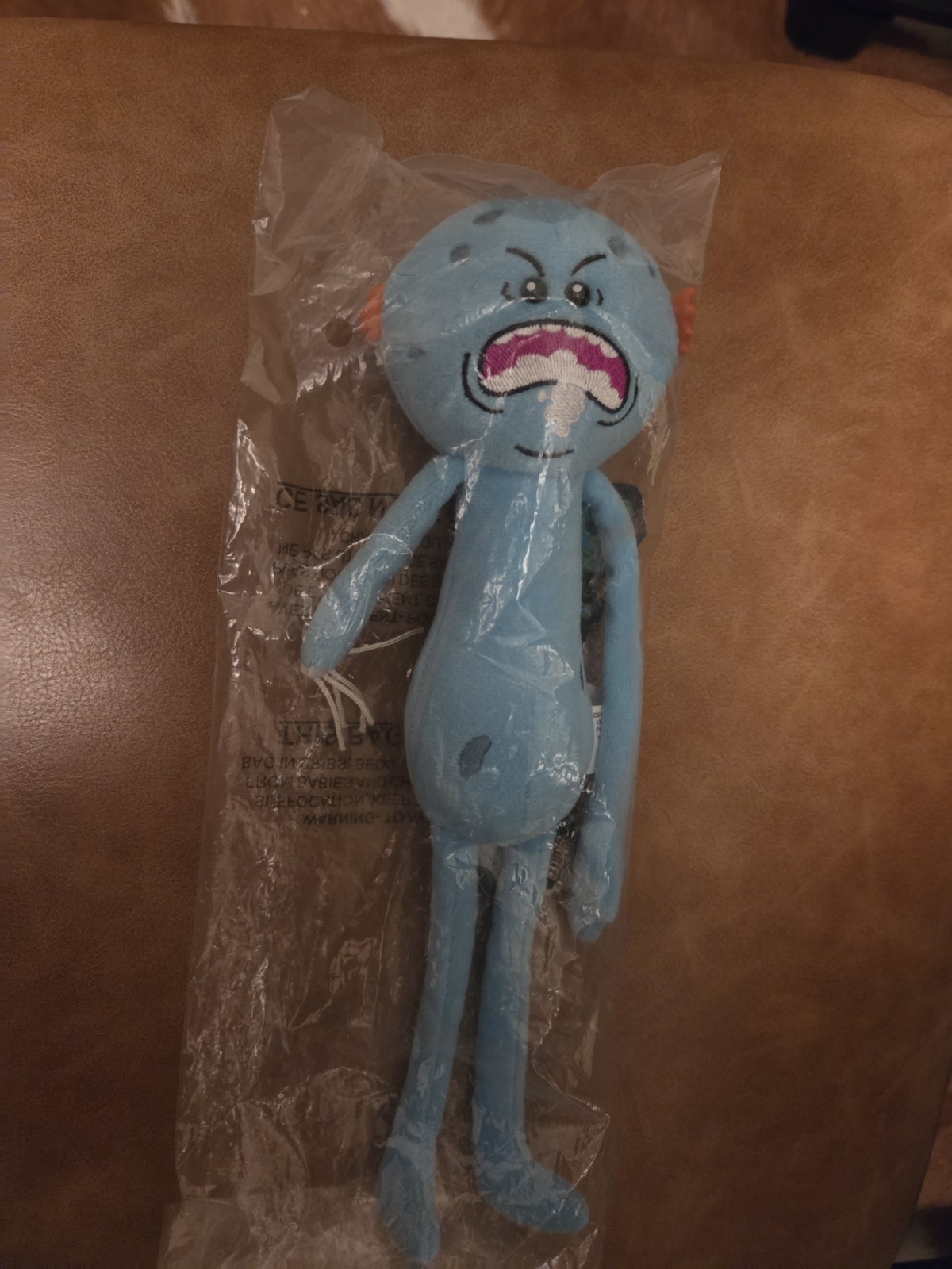 Mr. Meeseeks (Rick And Morty) Jinx, “No Hand, Foaming” Variant Plush 2015 - NWT