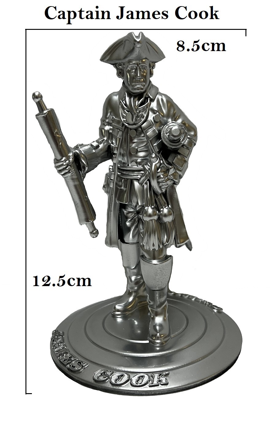 Captain James Cook Explorer Naval Officer Collectables Statue Ornament Australia Captain James Cook Explorer Naval Officer Collectables Statue Ornament Australia