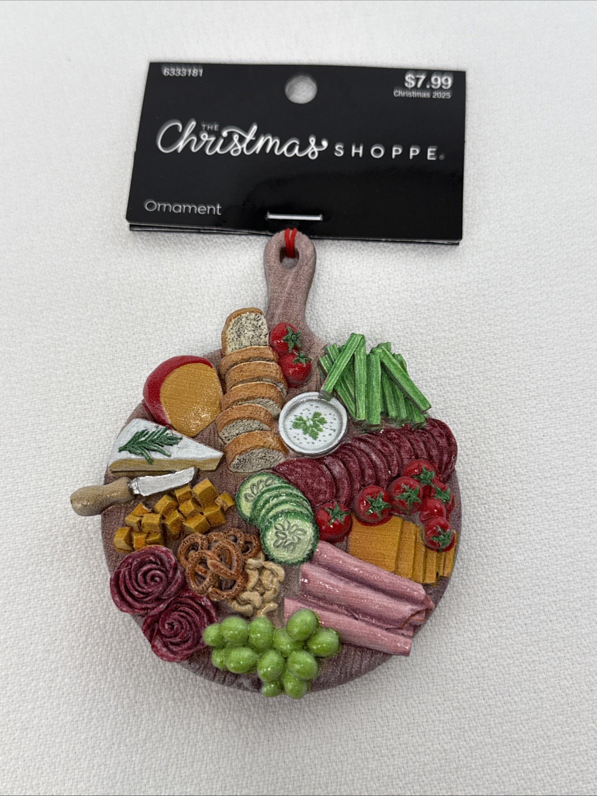 NEW 2025 Christmas Shop Charcuterie Board  Christmas Tree Ornament