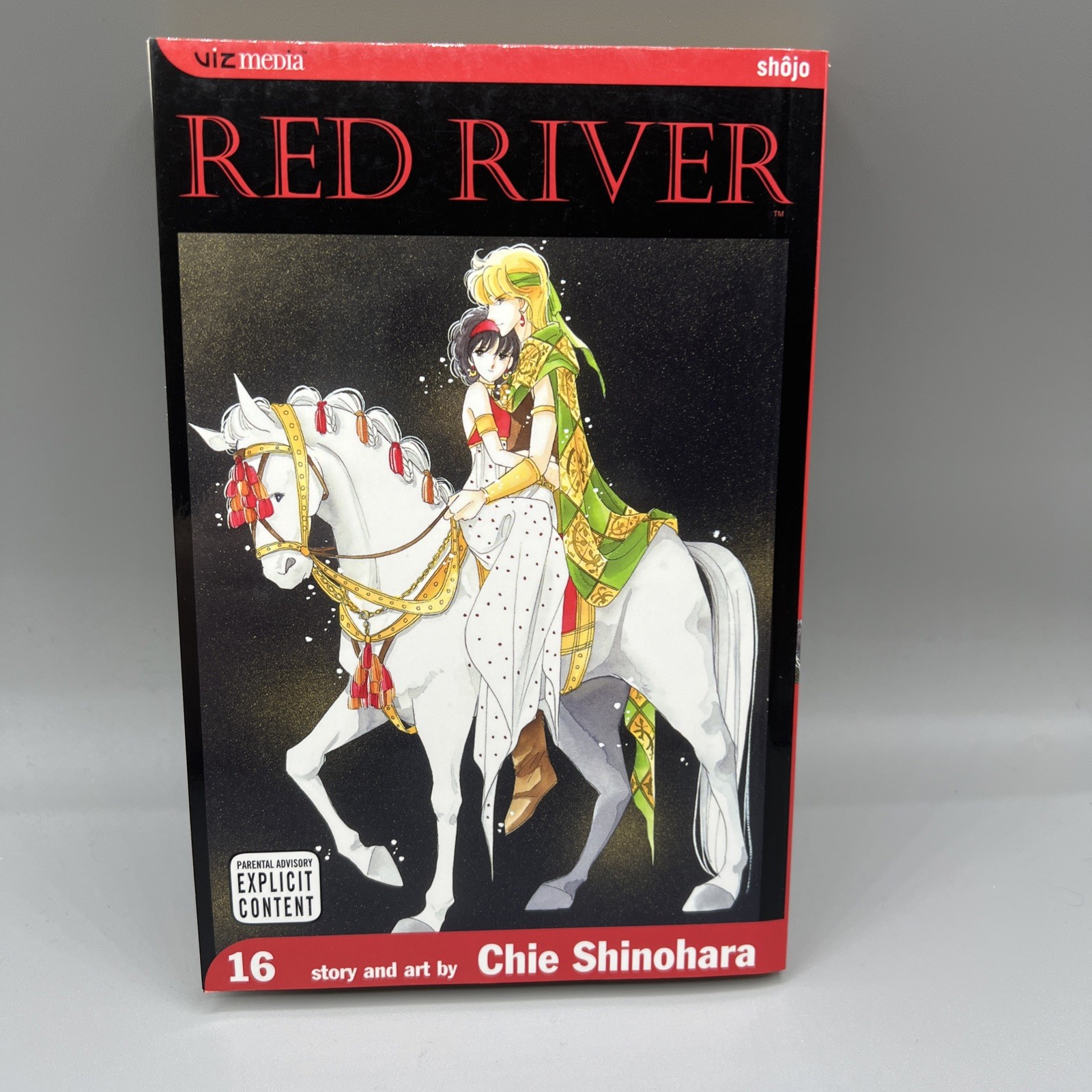 Red River Volume 16 First Printing English Manga Chie Shinohara 2007 Viz Media Red River Volume 16 First Printing English Manga Chie Shinohara 2007 Viz Media