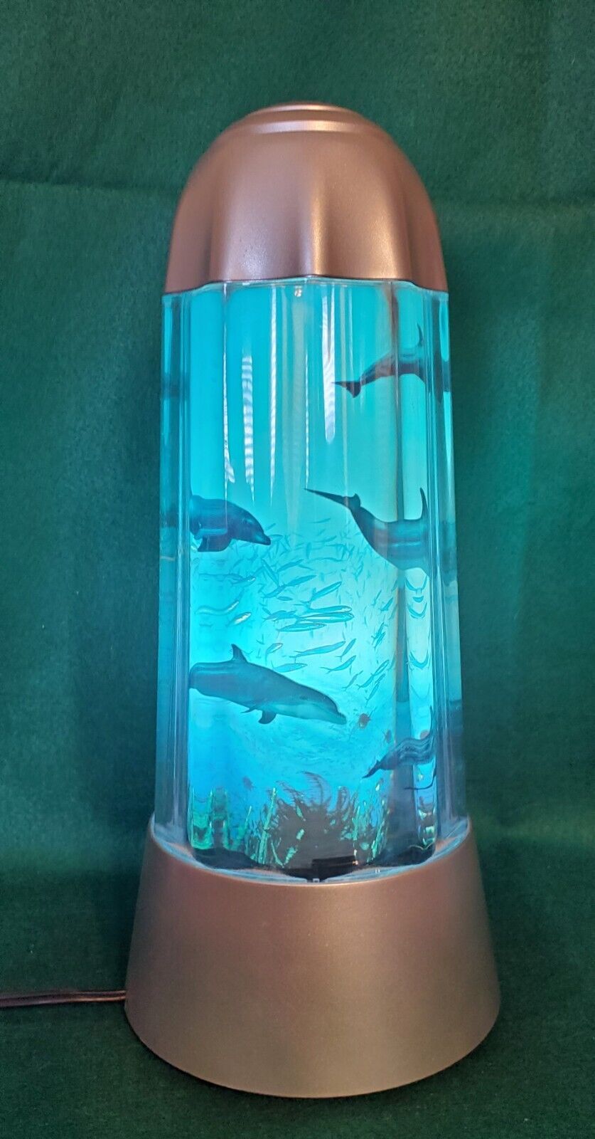1980s Dolphin Motion Light 14 Inches