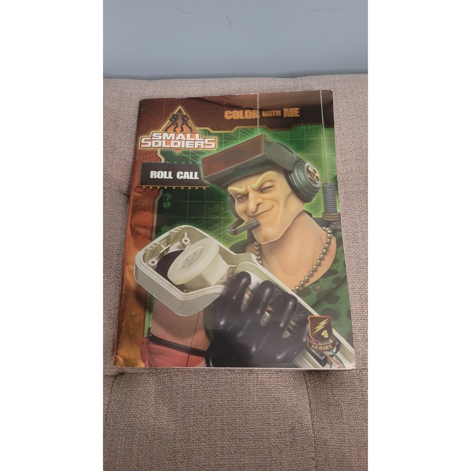 Unused Vintage 1998 Small Soldiers Coloring Book – Roll Call – Rare Promo