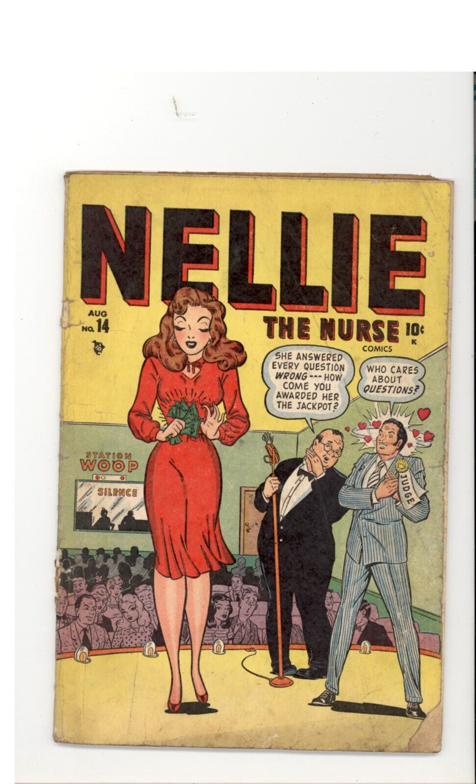 Nellie the Nurse Comics 14 G+ Good+ 1948