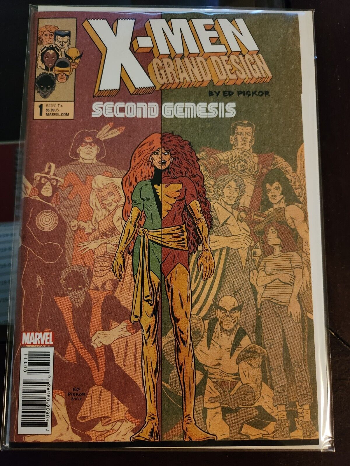 X-Men: Grand Design - Second Genesis #1 MARVEL COMIC BOOK 9.6 V19-90