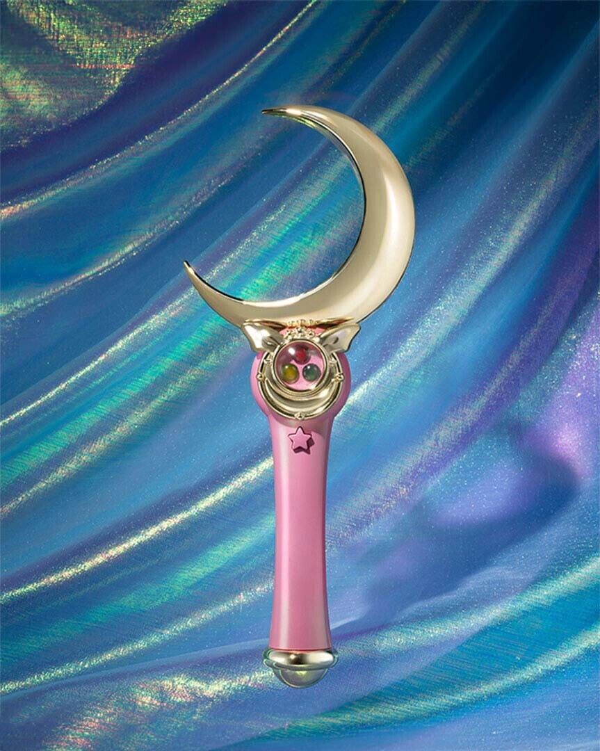 Sailor Moon Moon Stick Brilliant Color 10in Anime PROPLICA BANDAI SPIRITS Japan
