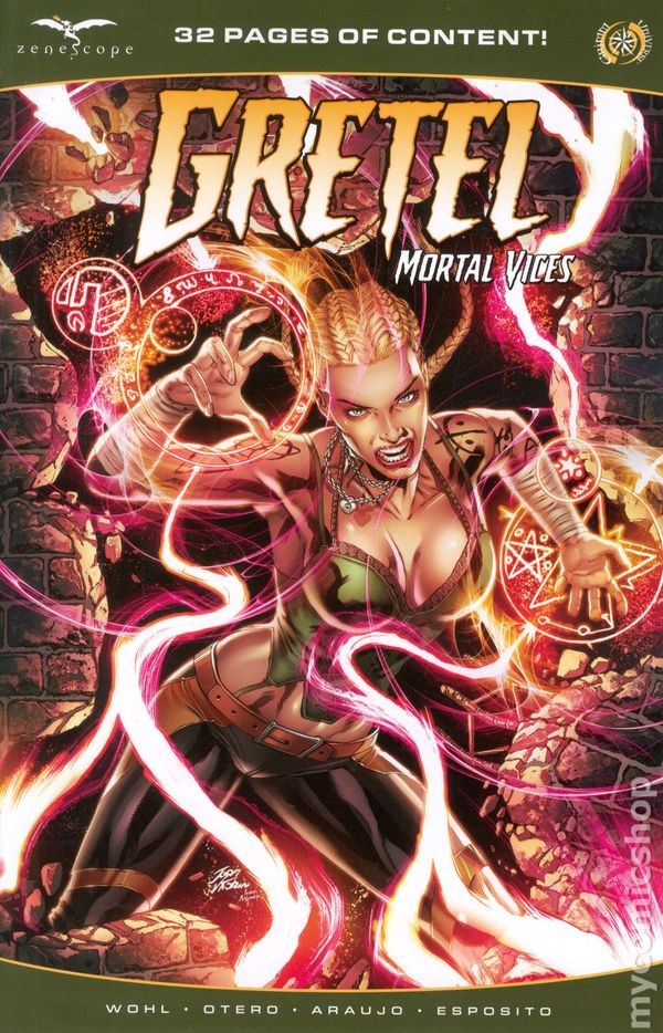 Gretel Mortal Vices 1A NM 2023 Stock Image Zenescope