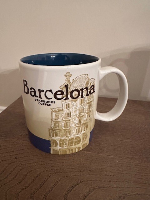 STARBUCKS BARCELONA MUG 16oz Global Collector Series