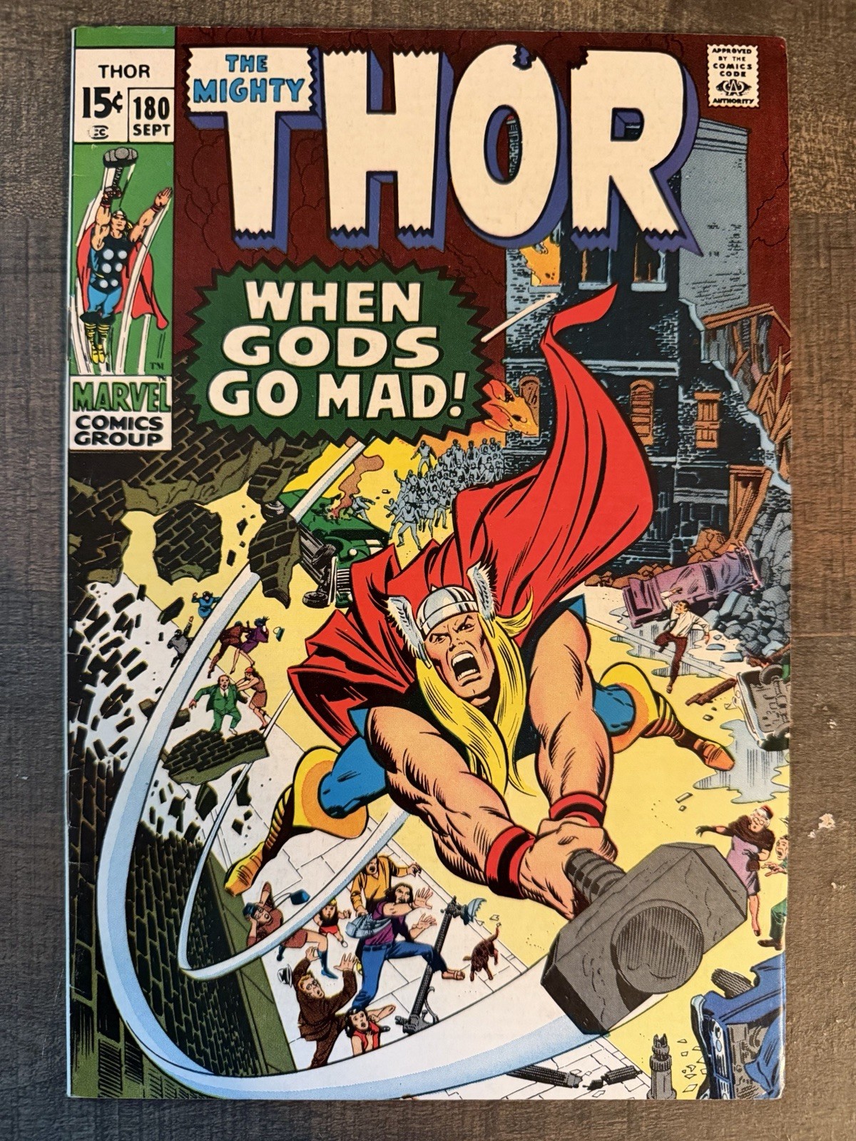 Thor #180 VF- Neal Adams Art (Marvel, 1970) Thor #180 VF- Neal Adams Art (Marvel, 1970)