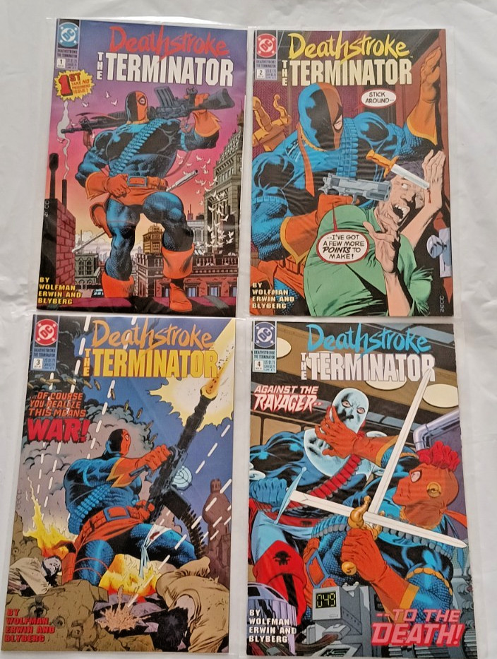 Deathstroke The Terminator #1-37, 39,41-42, 0 1991 42 Issue Lot 1st Rose Wilson