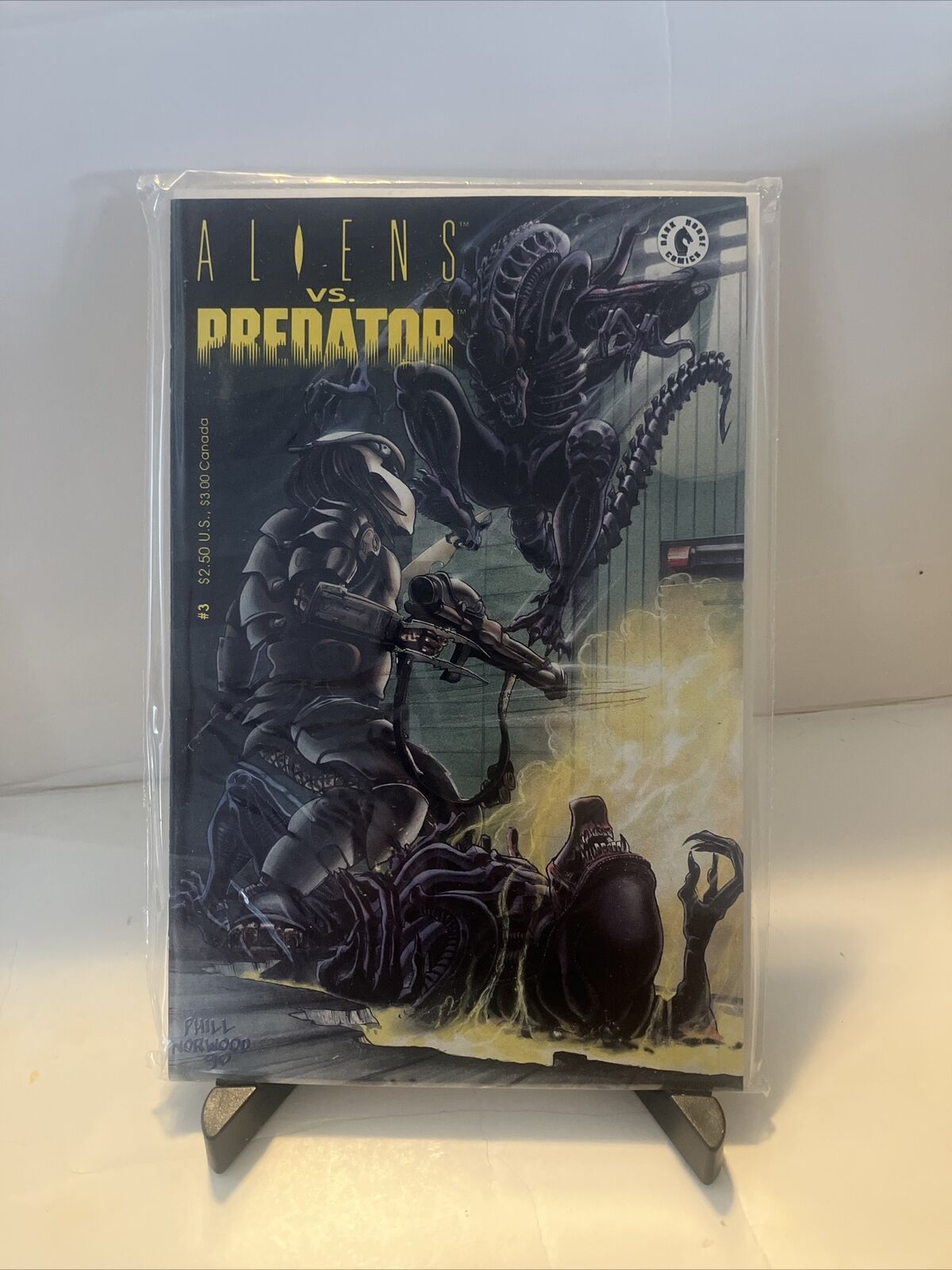 Aliens vs. Predator #3 1990  Comic Book 