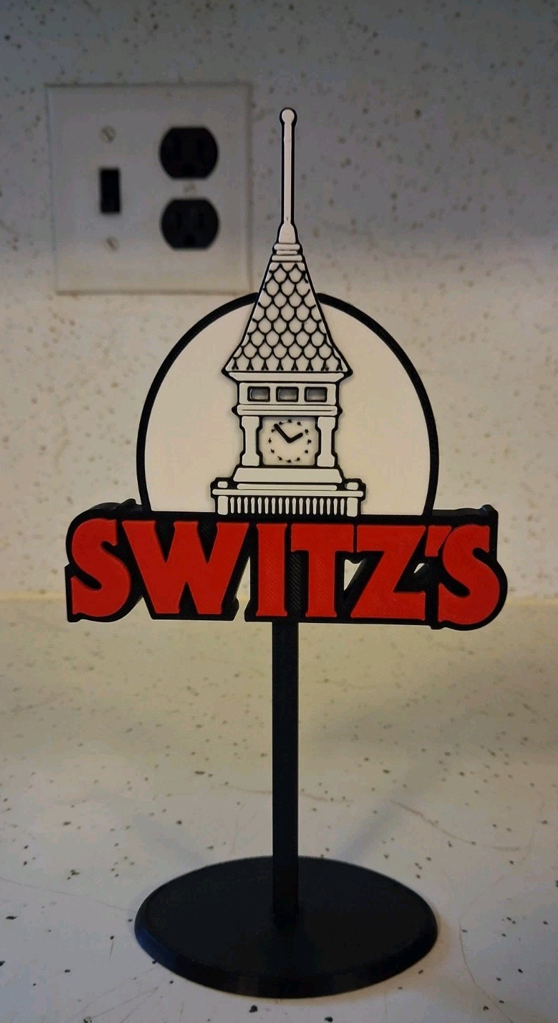 SWITZ'S Variety Store Syracuse, NY Miniature Display Sign Diorama 7.5