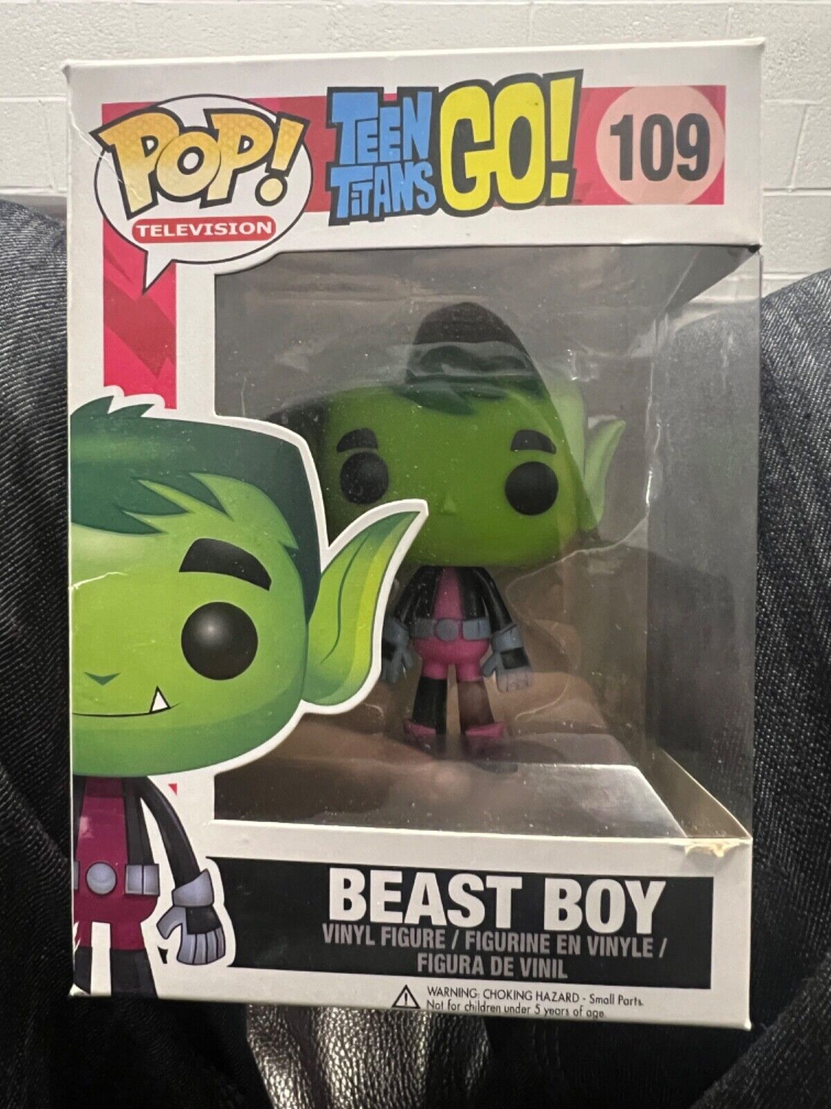 Funko POP Television DC Teen Titans Go Beast Boy #109 Vinyl Figure