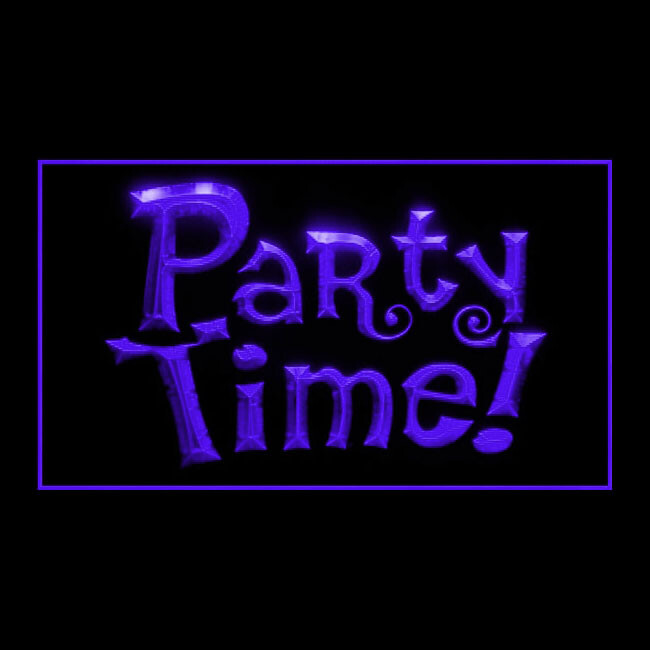170047 Party Time Beer Bar Pub Club Tonight Display Neon Sign