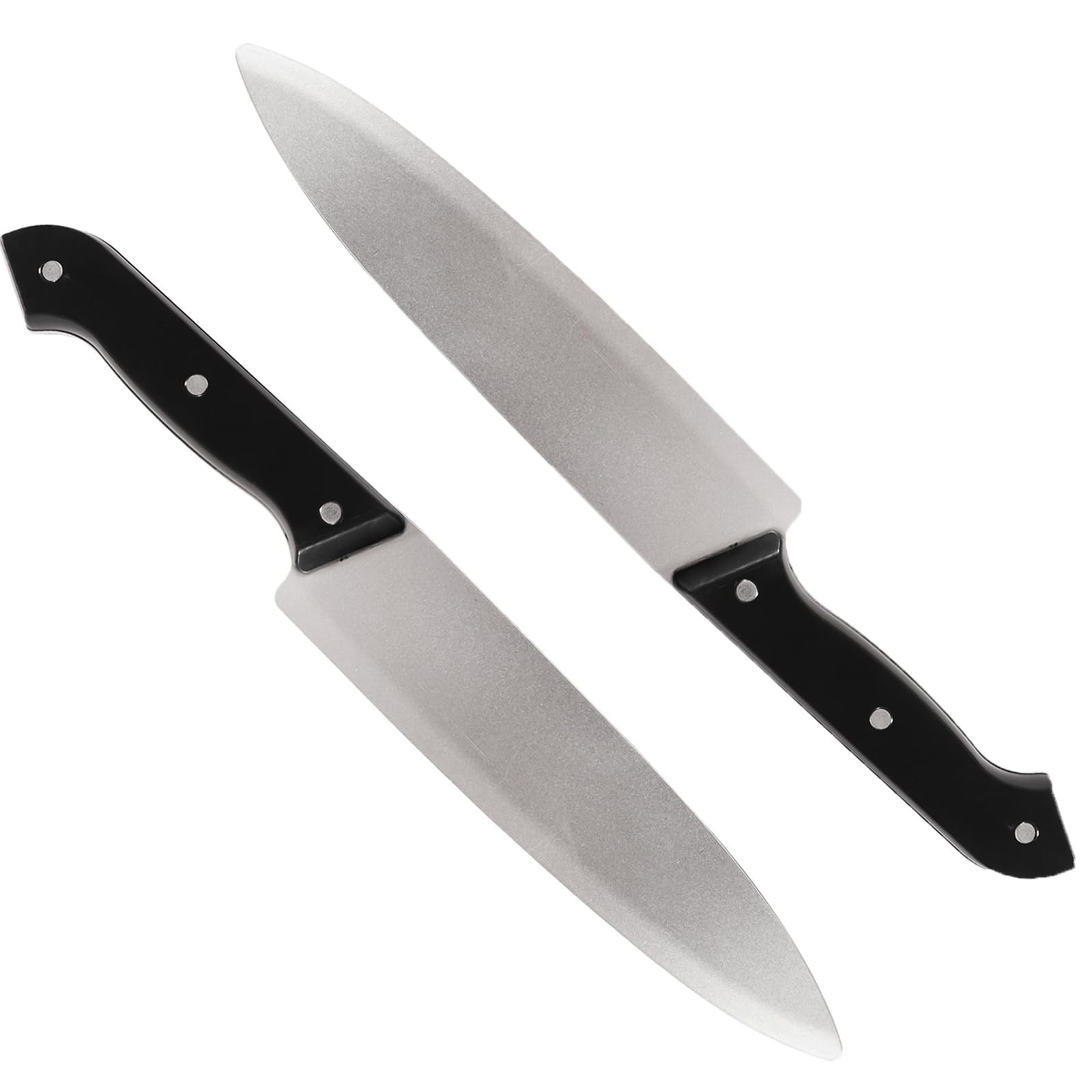 2 PCS Prop Fake Knife - Realistic Kills Butcher Prank Props, Costume Fake Kni...