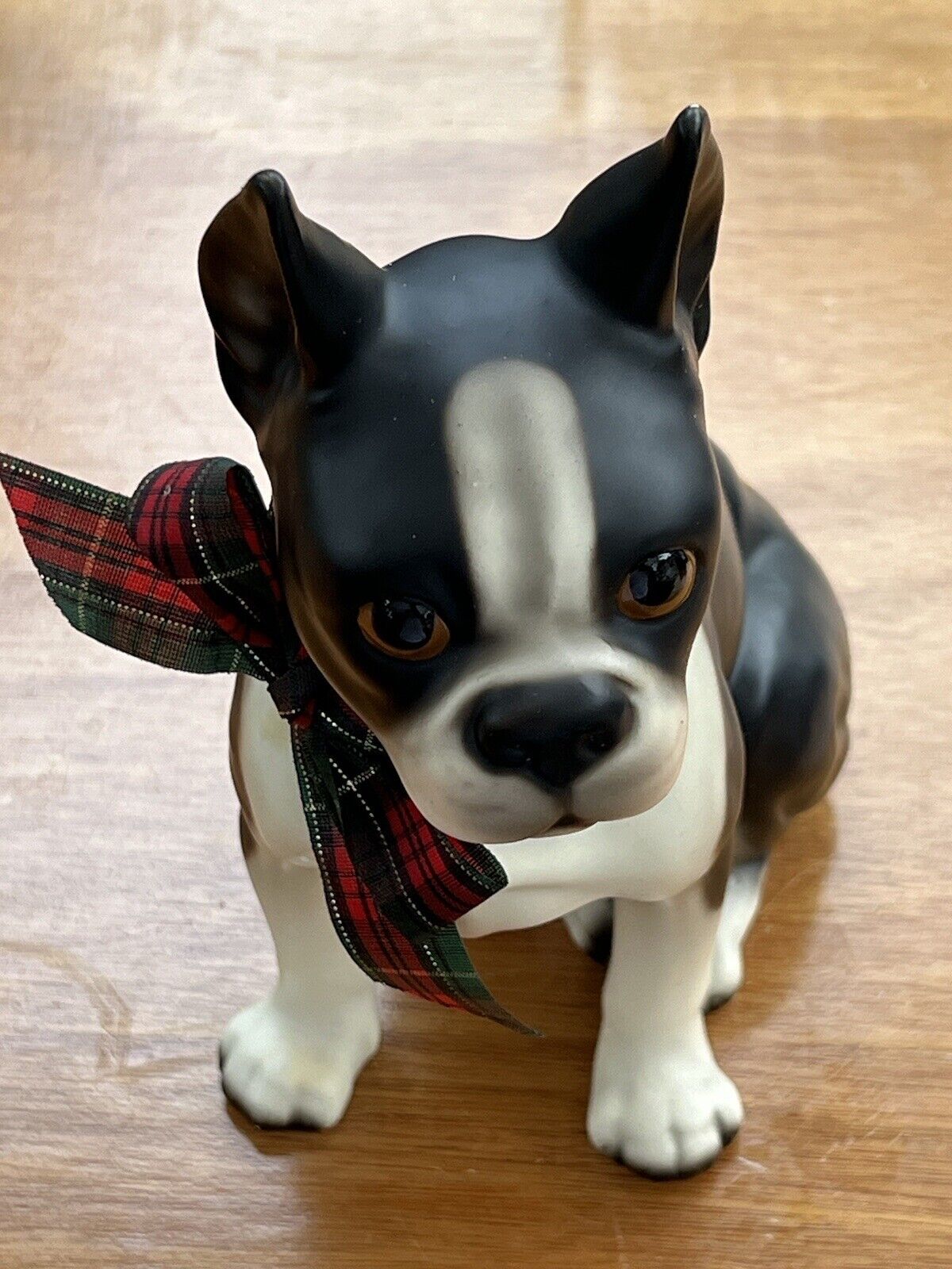 Beautiful Decor Ceramic  Boston Terrier Dog