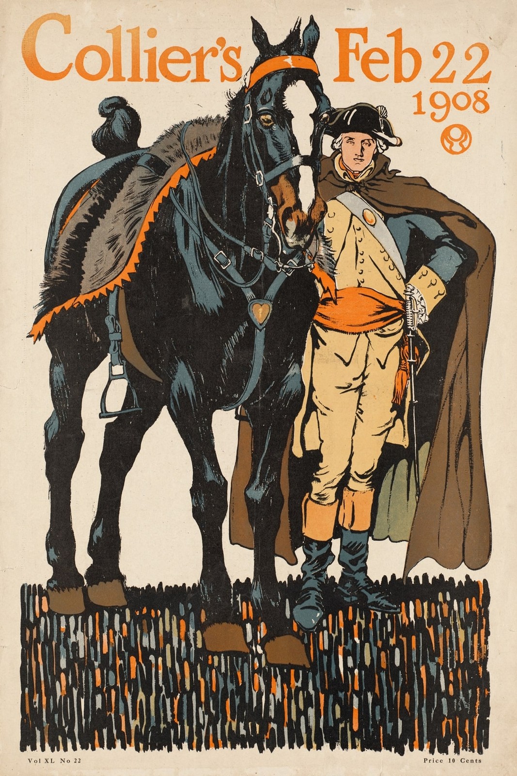 Collier\'s 1908 Historical Magazine Cover Poster - 16x24” Rare Reprint 🤯💯