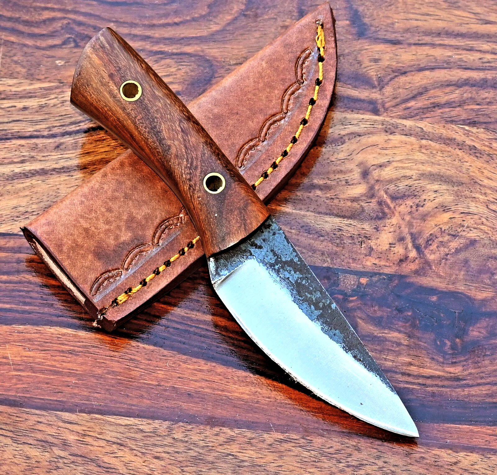 Custom Hand Made High Carbon Steel EveryDay Carry Hunting Skinner Knife 2857 Custom Hand Made High Carbon Steel EveryDay Carry Hunting Skinner Knife 2857