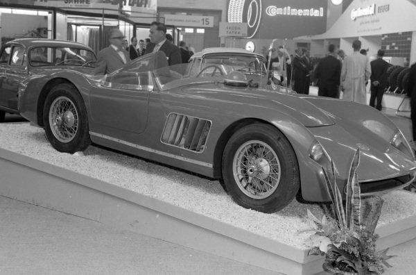 Skoda 1100 racer Motor Show 1959 Car Old Photo