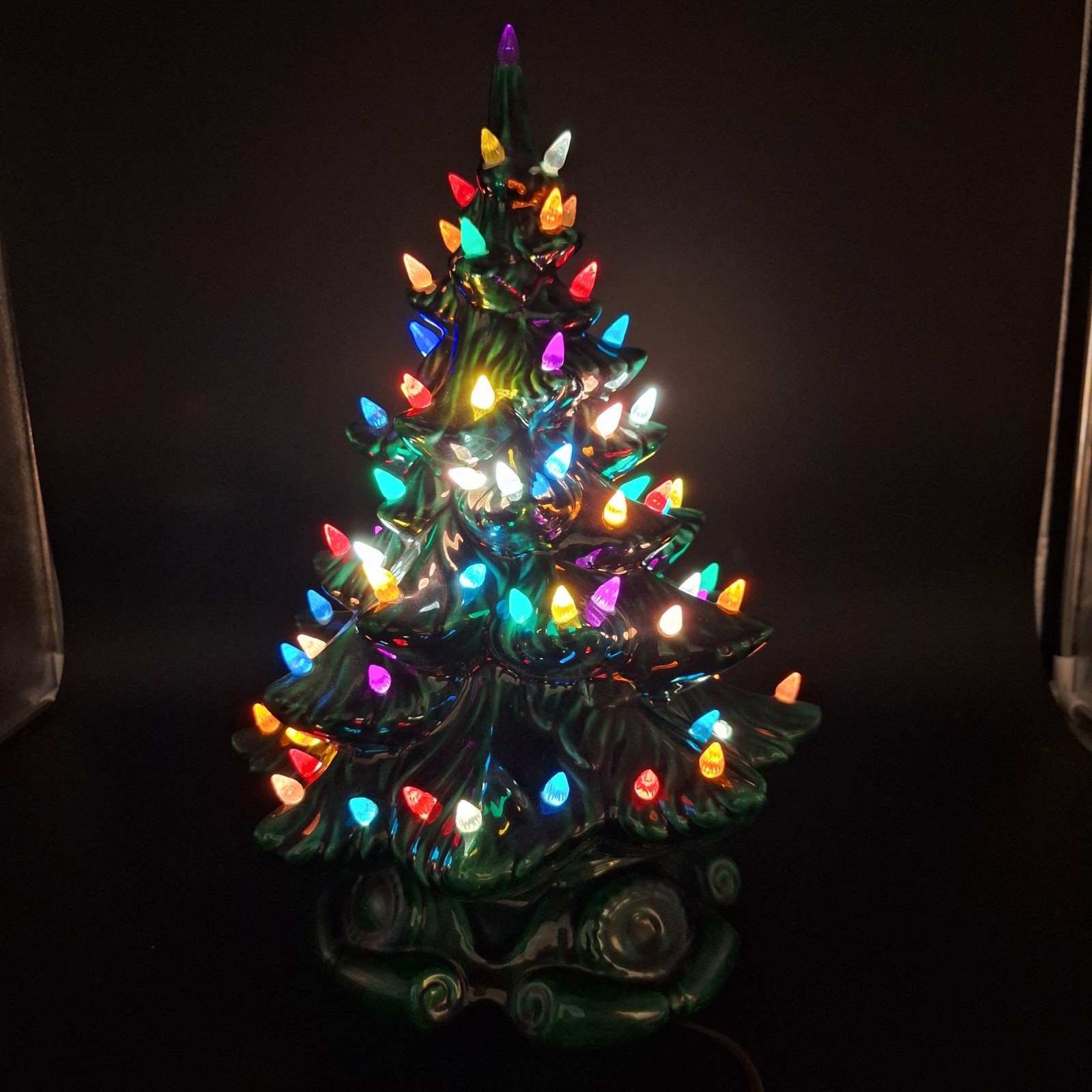 Vintage Atlantic Mold 1984 Ceramic Christmas Tree 16