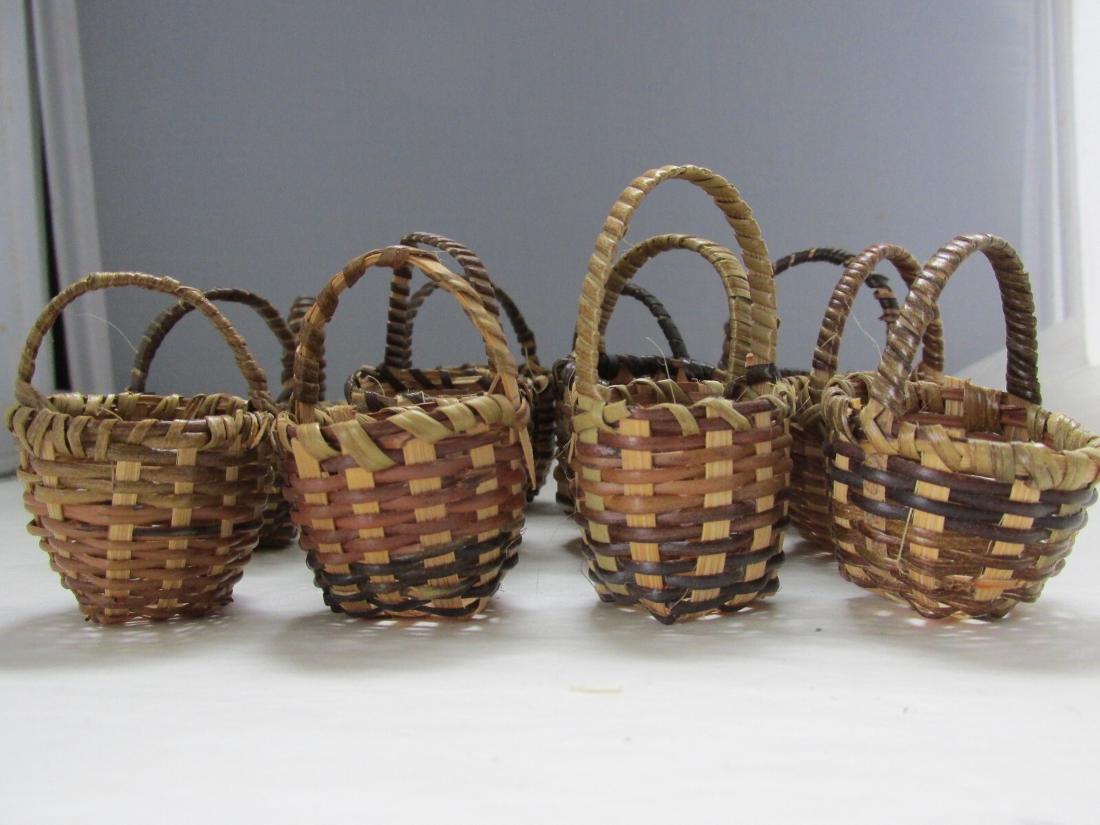 Miniature Baskets Wicker/Ratan 1-1/2