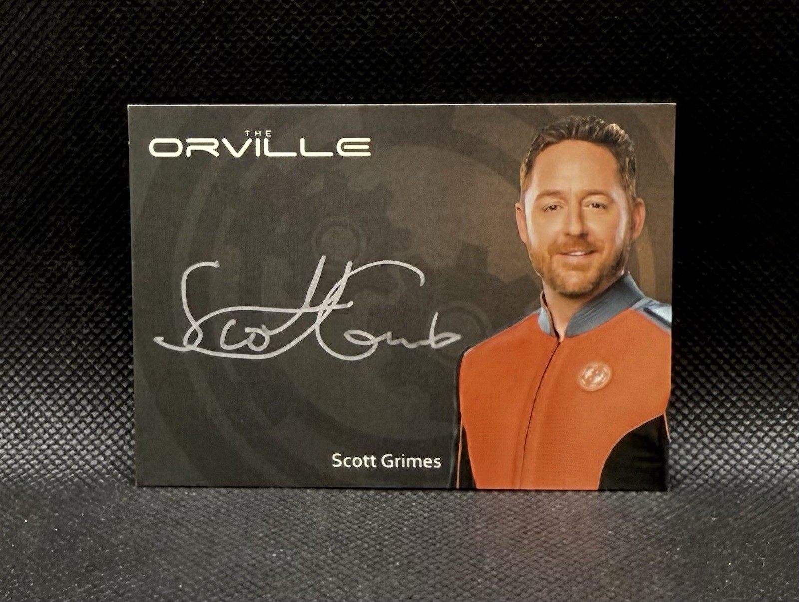 2020 Rittenhouse The Orville Archives Scott Grimes Silver Autograph Card Auto