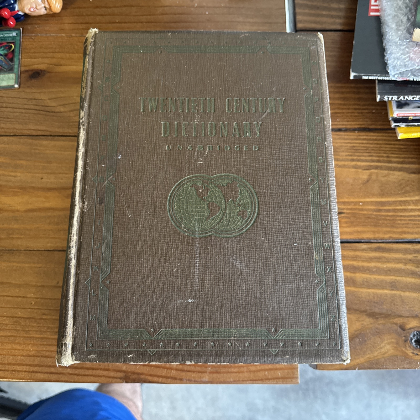 Vintage 1940 Webster\'s Twentieth Century Dictionary Unabridged Hardcover 1940’s